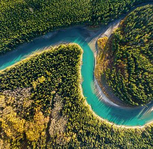 Aerial View, Banff National Park