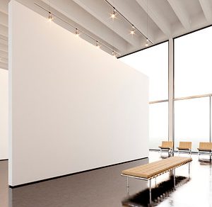 Modern Gallery Exposition Interior