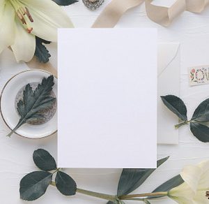 Wedding Stationery on Linen