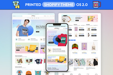 T-shirt Printing | Shopify Theme