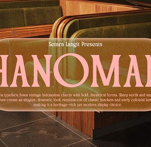 Hanoman - Serif Font Family