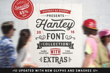 Hanley Font Collection