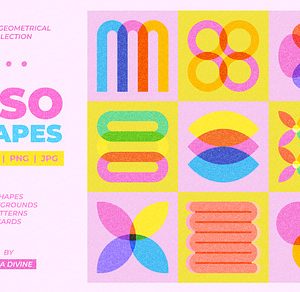 RISO Shapes Geometric Collection