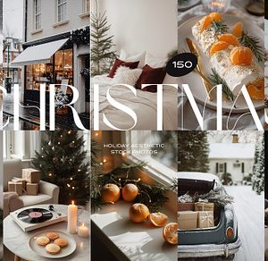 CHRISTMAS ~ 150 Holiday Stock Photos