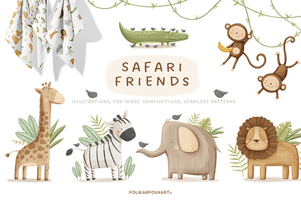Safari Friends Animals collection