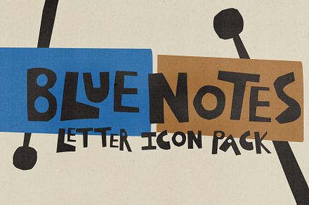 Blue Notes - Collage Jazz Pack