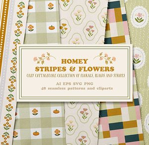 Stripes, Plaids and Floral Patterns