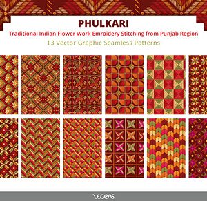 Phulkari - Embroidery Patterns