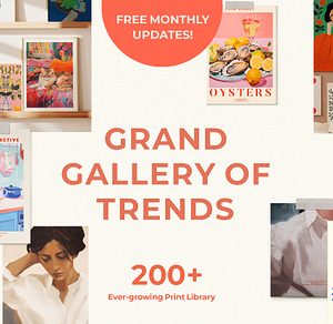 Modern Eclectic Maximalist Prints