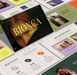 Bionca Pptx-Key-Slide Template