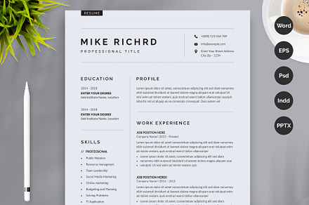 Clean Resume CV
