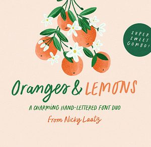 Oranges & Lemons Font Duo