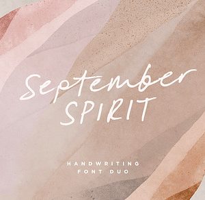 September Spirit Font Duo