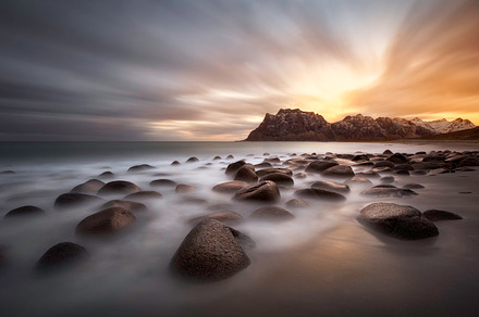 Magical Sunset over Lofoten
