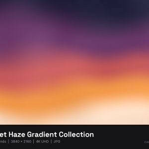 Sunset Haze Gradient Collection