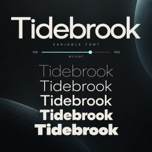 Tidebrook Variable Font